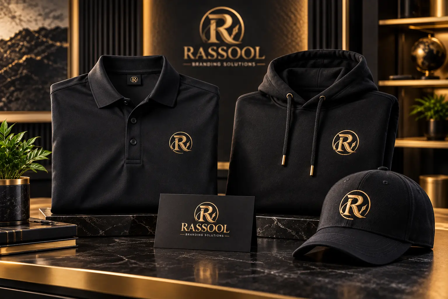 Printed branding materials