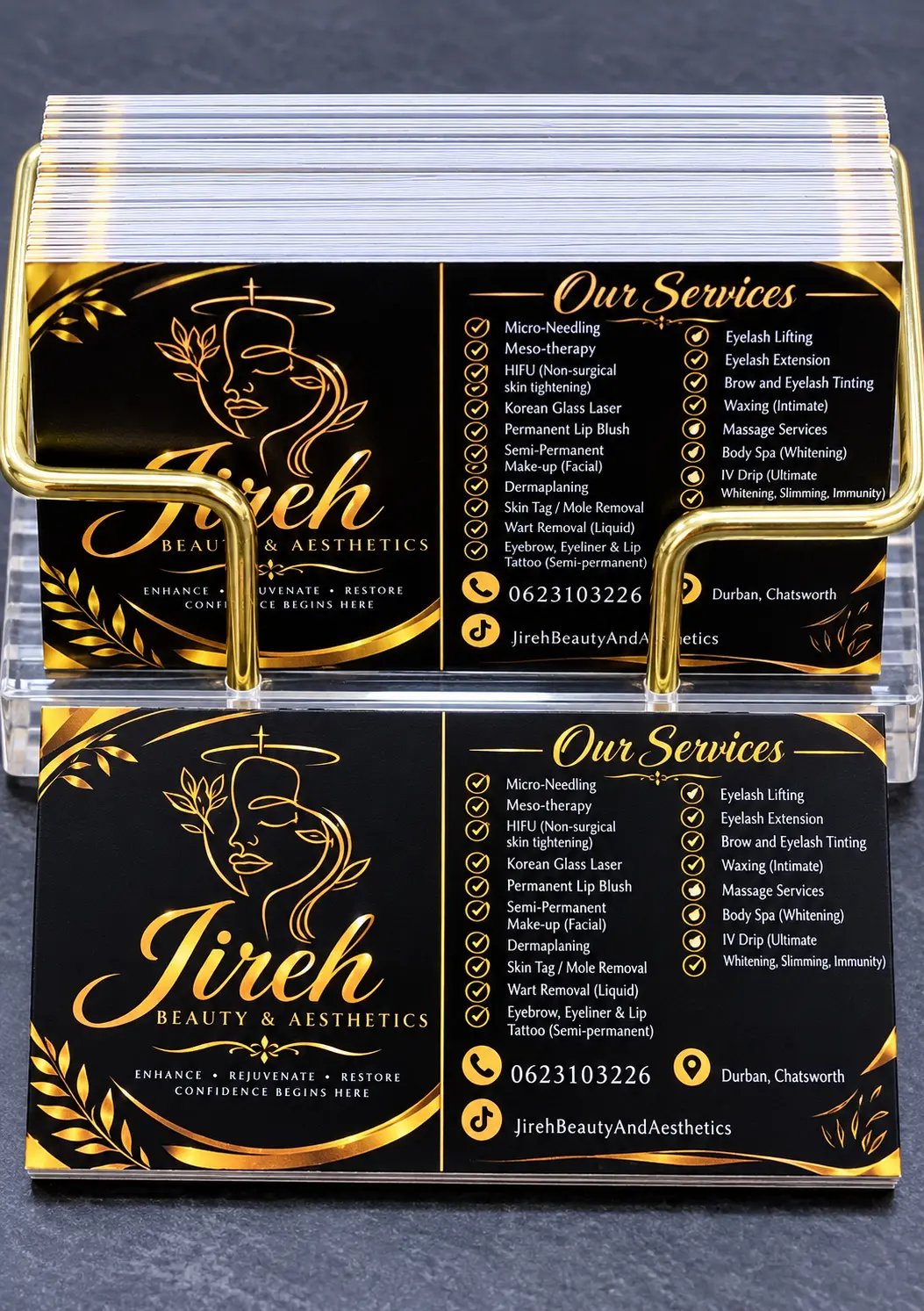 Printed branding project